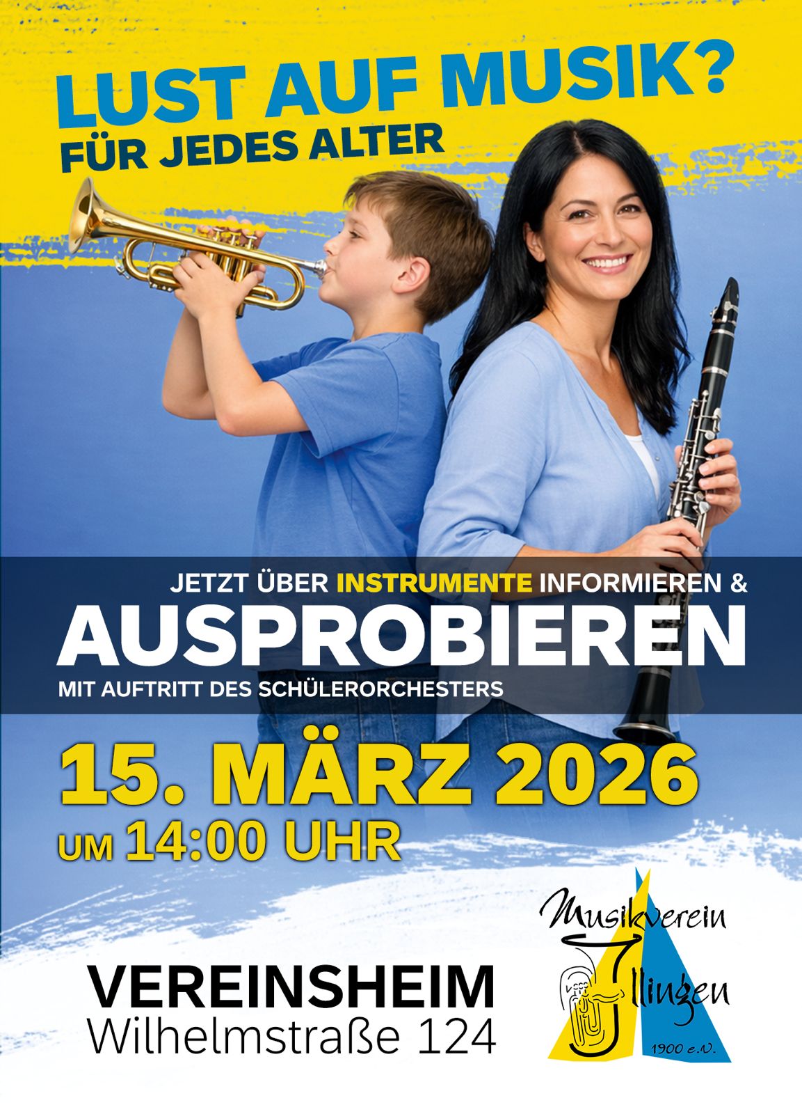 Instrumente ausprobieren